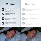 Comparison of sleeping with and without blue silicone earplugs
