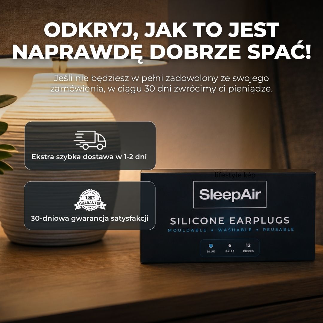SleepAir silicone earplugs product
