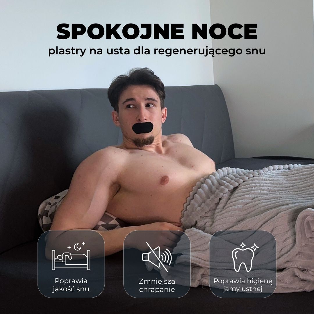 SleepAir Plastry na usta