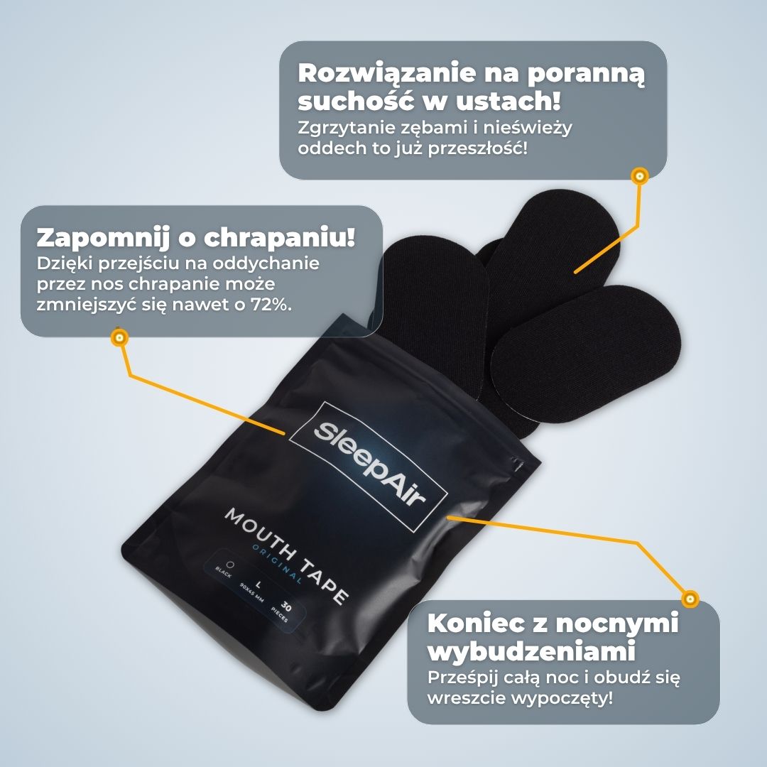 SleepAir Plastry na usta