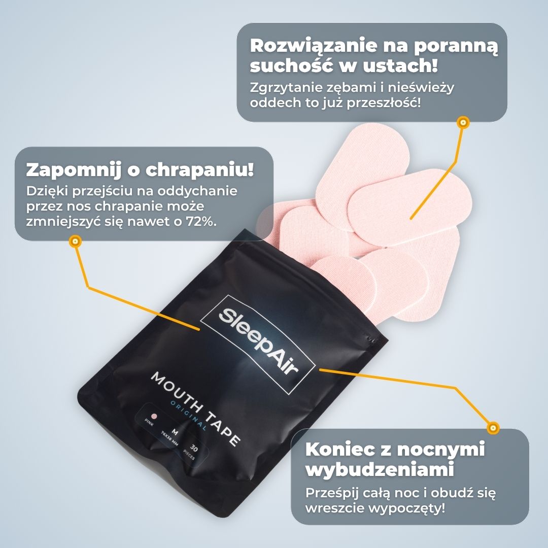 SleepAir Plastry na usta