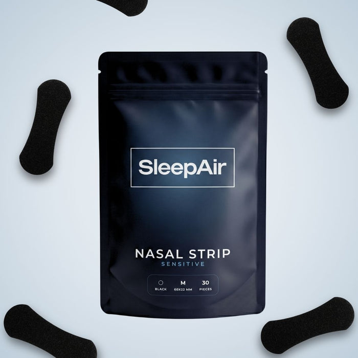 SleepAir Plastry na nos — Sensitive / Czarny / M