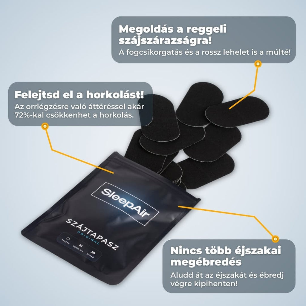 SleepAir Plasterki na usta